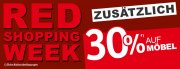 XXXLUTZ Red Shopping Week: 30% EXTRA Rabatt auf 60.000 M&ouml;belst&uuml;cke