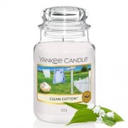 Yankee Candle Clean Cotton Duftkerze (gro&szlig;) f&uuml;r 22,50&euro;