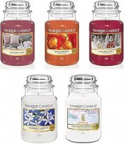 Yankee Candle Duftkerzen im Glas bis zu 150 Stunden in verschiedenen D&uuml;ften