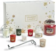 Yankee Candle Geschenkset mit 8 Duftkerzen, Dochttrimmer und Illuma-Lid-Kerzenaufsatz