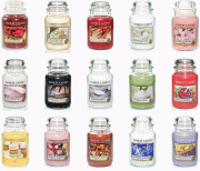 Yankee Candle gro&szlig;e Duftkerzen im Glas mit bis zu 150 Stunden Brenndauer in vielen D&uuml;ften