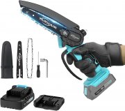 YARDCARE 6 Zoll Akku Kettens&auml;ge mit Automatischen &Ouml;ler inkl. Akku und Ladeger&auml;t