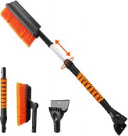 Yeelan 3-In-1 Auto Eiskratzer mit Besen