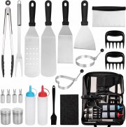 YeXhot BBQ Grillbesteck Tool Set 21-teilig aus Edelstahl