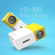 YG300 Mini 3D Beamer kostenloser Versand und Lager in Deutschland f&uuml;r 27,99&euro;