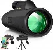 YHGOTONE 16x55 Monokular mit Smartphone Halterung & Stativ