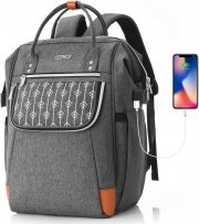 YIORMIOR Rucksack mit Laptopfach und USB Ladeanschluss