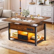 YITAHOME h&ouml;henverstellbarer Couchtisch f&uuml;r 94,97&euro;