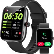 Yoever IDW20 Smartwatch mit Telefonfunktion, 100 Sportmodi und Alexa f&uuml;r Android und iOS