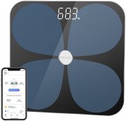 YOHOOLYO Digitale Bluetooth K&ouml;rperanalysewaage mit App f&uuml;r IOS & Android
