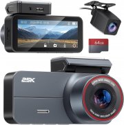 Yonvim DC339CT-1 QHD Dual Dashcam mit Super Nachtsicht, Parkmodus, Weitwinkel