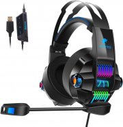 YOTMS Gaming Headset f&uuml;r PS4, PS5, PC, Xbox One, Switch