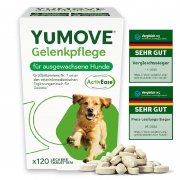 Yumove Gelenktabletten f&uuml;r Hunde (120 St&uuml;ck) stark reduziert