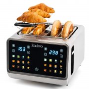 ZACHVO 4-Scheiben-Toaster mit Touchscreen und Einzelzonen