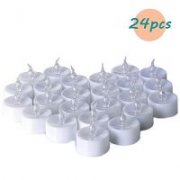 Zenoplige Teelichter batterie 24 Flameless Kerzen inkl. Batterien CR2032 f&uuml;r 11,15&euro; statt 15,99&euro;