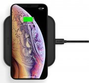 Zens Aluminium Single Wireless Charger Qi-Ladeger&auml;t f&uuml;r Apple iPhone & Samsung