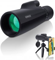ZIMOCE HD 22 x 50 Monokular mit Smartphone Halterung und Stativ