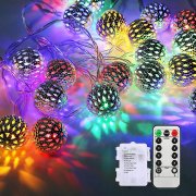 ZLDM 7 Meter 50 LED Lichterkette mit 8 Beleuchtungsmodi