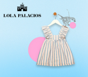 Zuckers&uuml;&szlig;e Bekleidung f&uuml;r Babys von der Trendmarke Lola Palacios, L&auml;tzchen schon f&uuml;r 4,00 Euro