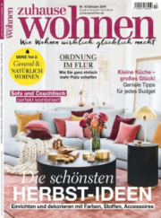 zuhause wohnen Jahresabo (10 Ausgaben) f&uuml;r nur 19,95 Euro statt 42,50 Euro