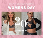 Zum Weltfrauentag 20% Rabatt auf das komplette Sortiment inkl. Sale bei Hunkem&ouml;ller