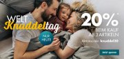 Zum Weltknuddeltag 20% Rabatt beim Kauf ab 3 Artikeln im Galeria Karstadt Kaufhof Shop