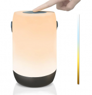 ZVM Dimmbare Akku Outdoor LED Lampe mit Touch Bedienung