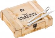ZWILLING 12-teiliges Steakbesteck Set f&uuml;r 6 Personen inkl. Holz-Aufbewahrungskiste