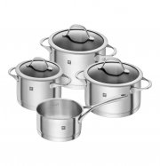 Zwilling Essence Kochtopfset 4 tlg. f&uuml;r 99&euro; statt 107,99&euro; bei Galeria Kaufhof