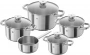 Zwilling Joy 5-teiliges 18/10 Edelstahl Kochgeschirr f&uuml;r alle Herdarten