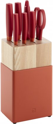 ZWILLING Messerblock-Set Now S 8-teilig Rot