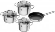 ZWILLING Pico 4-teiliges Edelstahl Kochtopfset