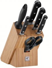 ZWILLING Professional S Messerblock mit Schere Bambus 7 teilig