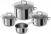 ZWILLING Quadro Edelstahl Topf-Set 4-teilig