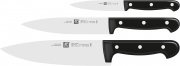 ZWILLING Twin Chef 3-teiliges Messerset mit Spick-/Garniermesser, Kochmesser und Fleischmesser