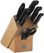ZWILLING Vier Sterne Messerblock 8 teilig